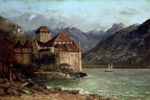 Chateau de Chillon, 1875